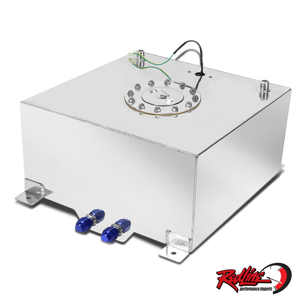 10 Gallon Aluminum Fuel Cell with Sump & Fuel Level Sender