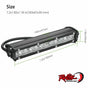 18W 7" Flood LED Work Light Bar
