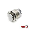 19mm Momentary Push Button Switch (Horn Type Button) - Stainless Steel