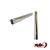 3"  Straight 304 Stainless Exhaust Pipe - 2FT length