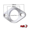 Stainless Steel 2 Bolt Exhaust Flange - 2.5" and 3"