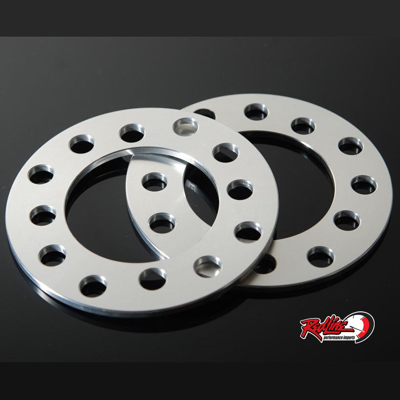 Universal Pair 5 HOLE  5mm CNC Wheel Spacers 5x100/5x114/5x120