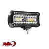 7" Three Row LED Flood / Spot Light Bar - 60W