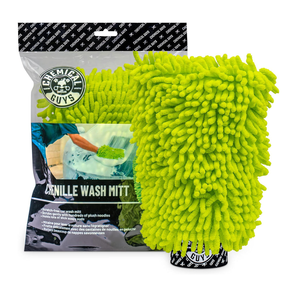 Chemical Guys - Chenille Premium Scratch-Free Wash Mitt MIC493