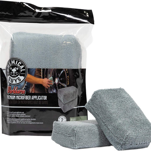 Chemical Guys - 2 PACK Workhorse Microfiber Applicator MIC28502