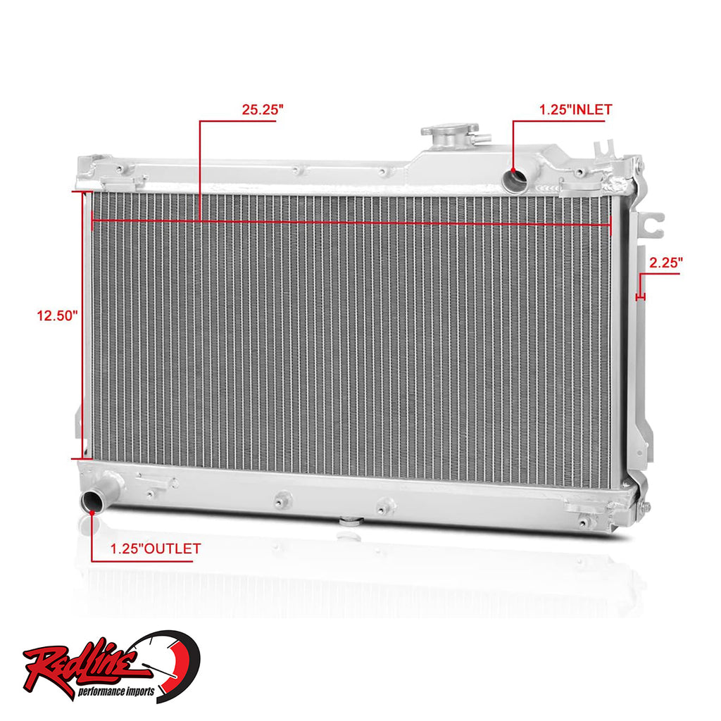 Mazda Miata MX-5 Dual Core Aluminum Radiator