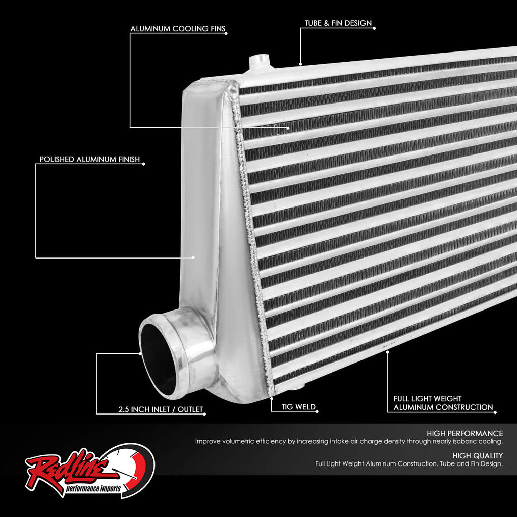 Universal Front Mount Intercooler 30.5"X12X3.25 - 3" In/Out