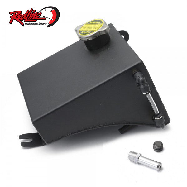 Universal Aluminum Radiator Coolant Overflow Tank S13 Style