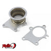 T3/T4 5 Bolt To 3" Vband Stainless Steel Downpipe Adapter