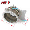 T3/T4 5 Bolt To 3" Vband Stainless Steel Downpipe Adapter