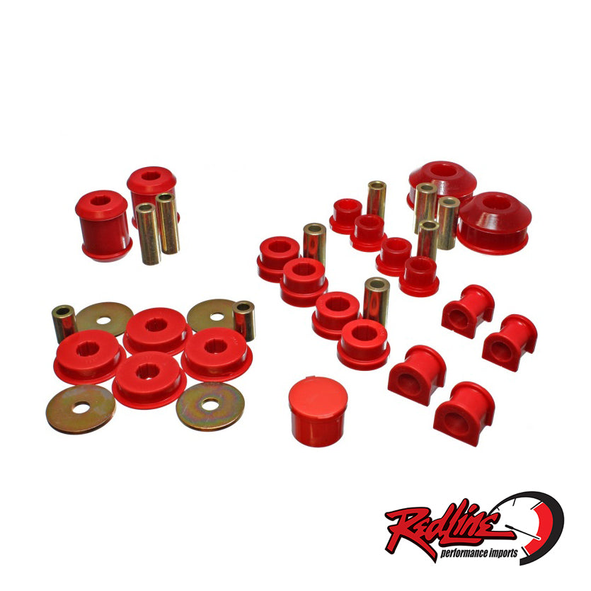 Energy Suspension Lancer EVO 7,8,9 Red Hyper-flex Master Bushing Set