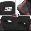 J2 Engineering Reclineable Red/Black Mesh Suede Bucket Seats - PAIR with sliders