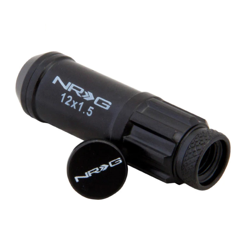 NRG Forged Steel Locking Lugnut KIt - Extended with Removable Cap