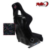 NRG PRISMA Fixed Back Fiberglass  Bucket Seat with bracket