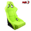 NRG PRISMA Fixed Back Fiberglass  Bucket Seat with bracket