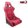 NRG PRISMA Fixed Back Fiberglass  Bucket Seat with bracket