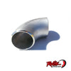 1.5" Schedule 10 Stainless Header / Manifold 304 Pipe - 90 Degree Long