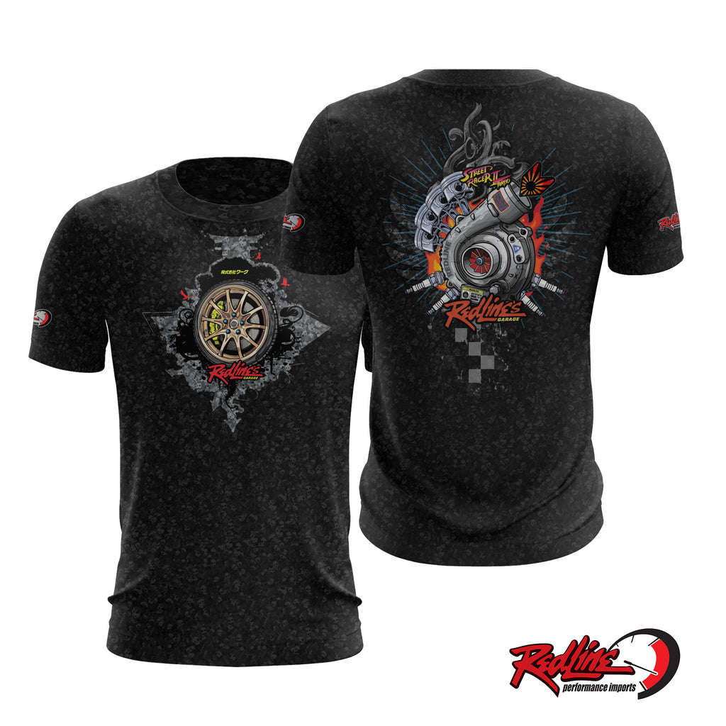 Redline Brand 'BOOSTED' Custom Design Dry Fit T-Shirt (S,M,L,XL)