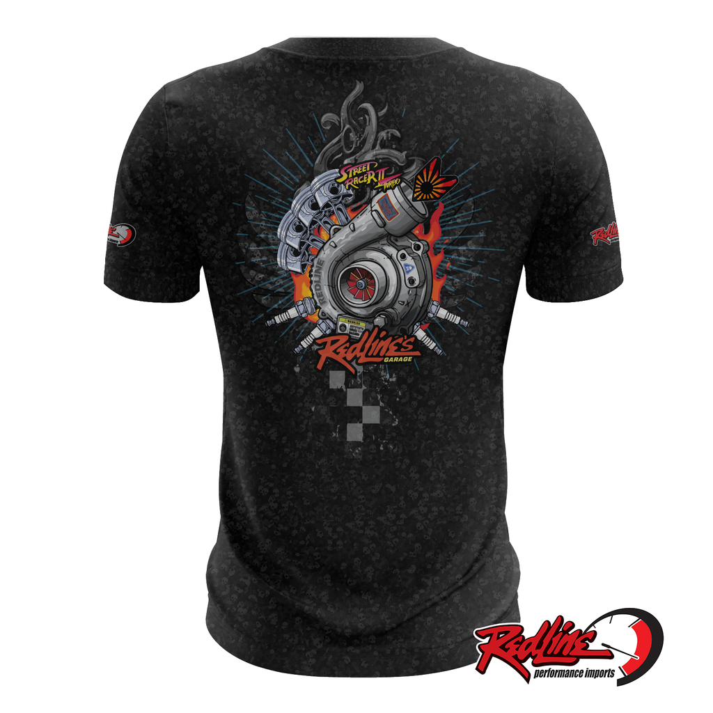 Redline Brand 'BOOSTED' Custom Design Dry Fit T-Shirt (S,M,L,XL)