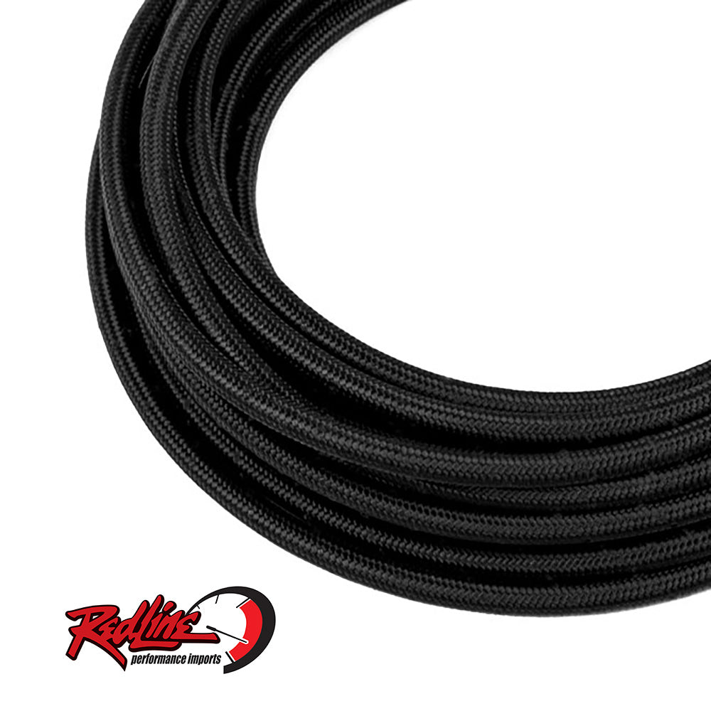 6AN / 8AN Nylon Braided E85 PTFE Fuel Line x FT