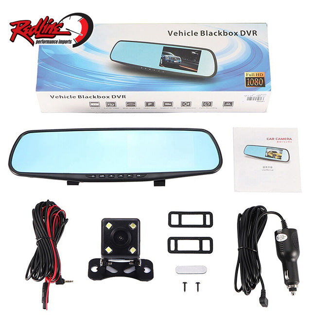 1080p 'Black Box' Dash Cam & Reverse Cam Kit