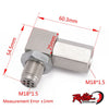 Universal O2 Oxygen Sensor Extender Connector 90 Degree CEL Delete