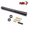 4.7" Mini Black & Carbon Short Antenna with Universal Install kit