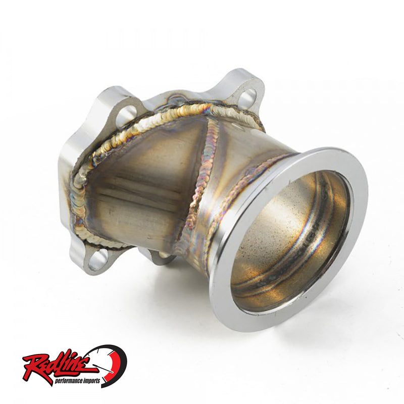 T25 / T28 5 Bolt To 2.5" V Band Flange Adapter - Stainless Steel