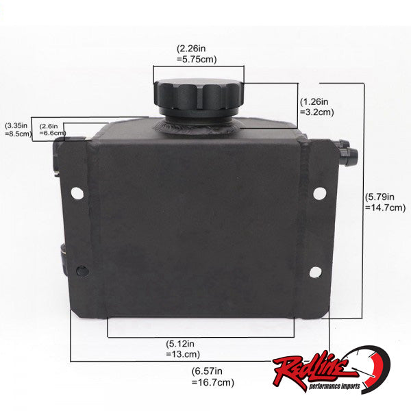 1L Aluminum Coolant Overflow Expansion Tank