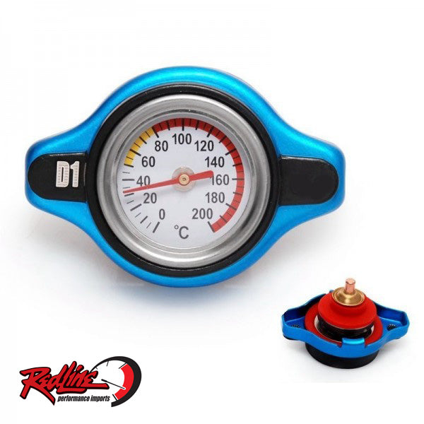 D1 Radiator Cap with Built in Temp Gauge 1.3bar