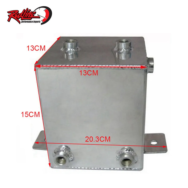 2L Aluminum Surge Tank - 6an