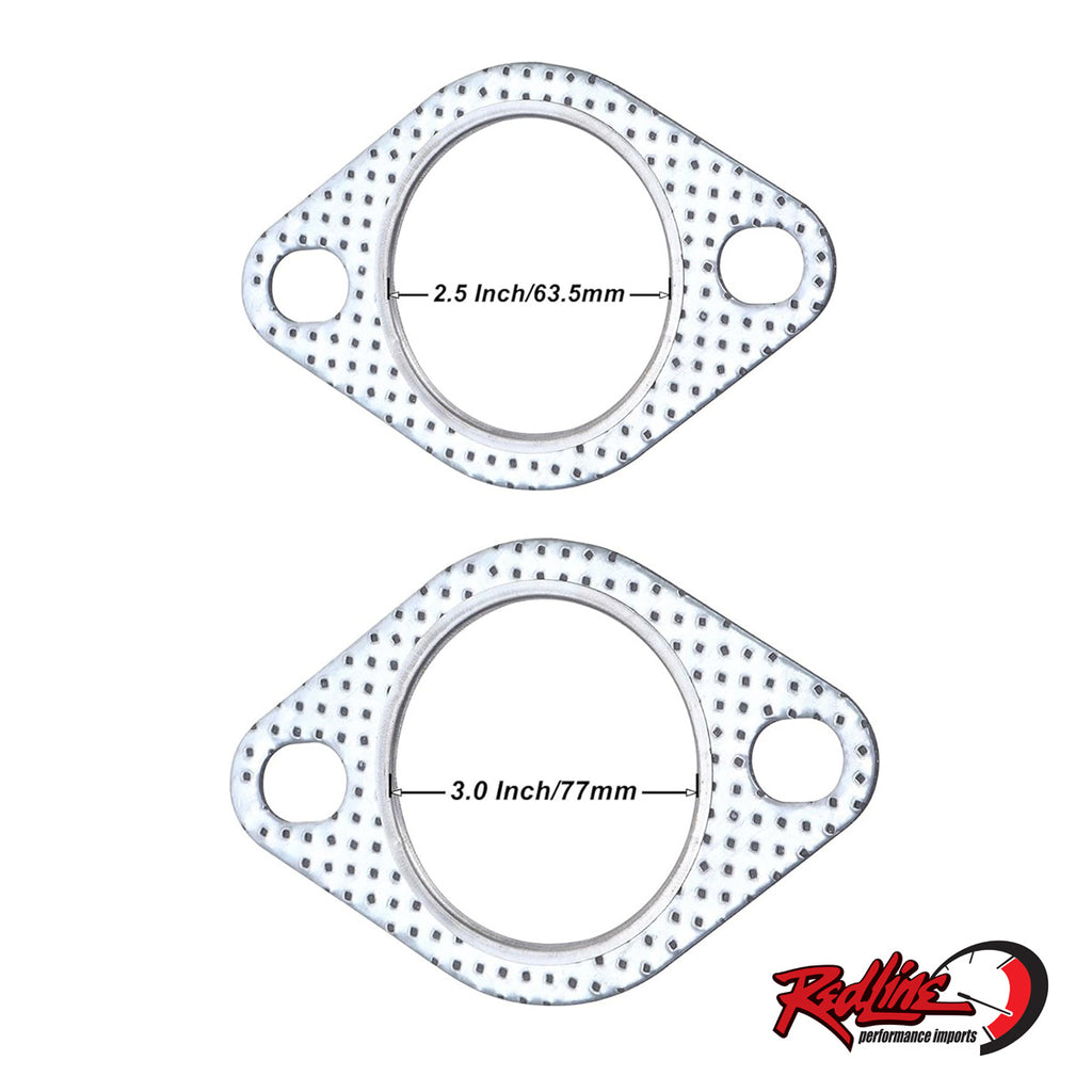 2 Bolt Exhaust Gasket 2.5" and 3"