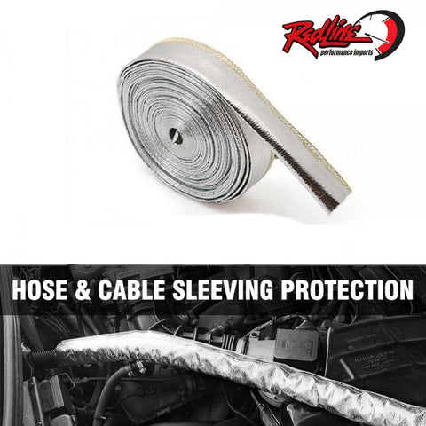 Heat Shield Sleeve Insulated with Reflective Cover .75