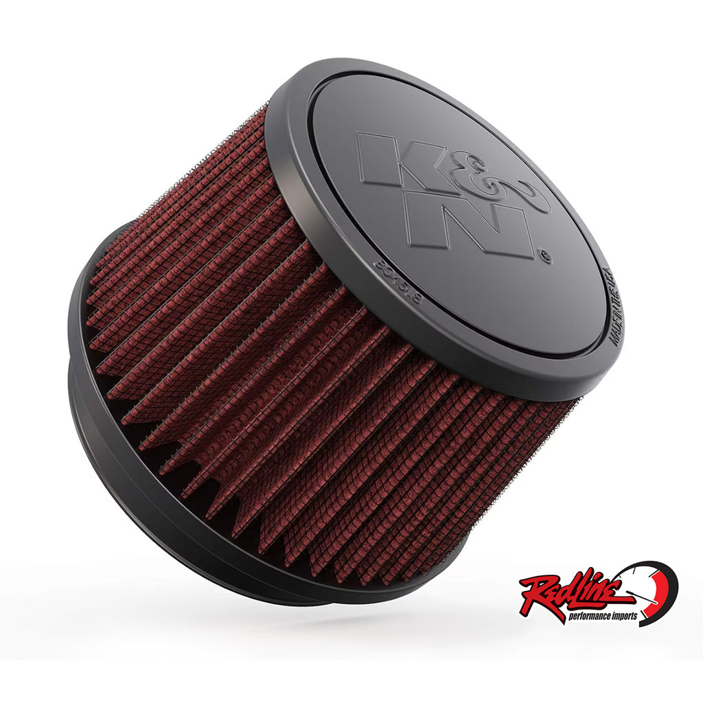 K&N Universal 4" Inlet Air Filter - 3.5" Compact Height