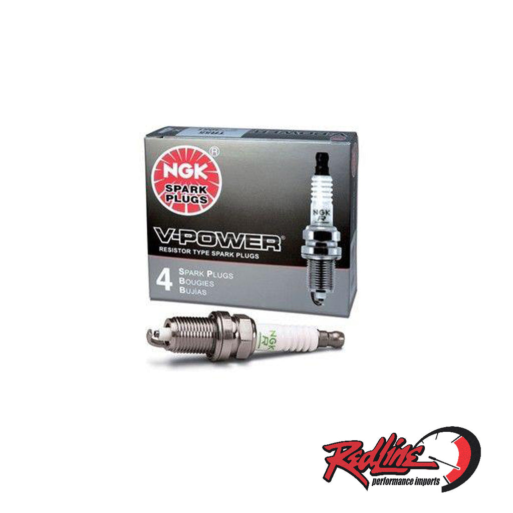 NGK BKRE V-POWER SPARK PLUG SET OF 4