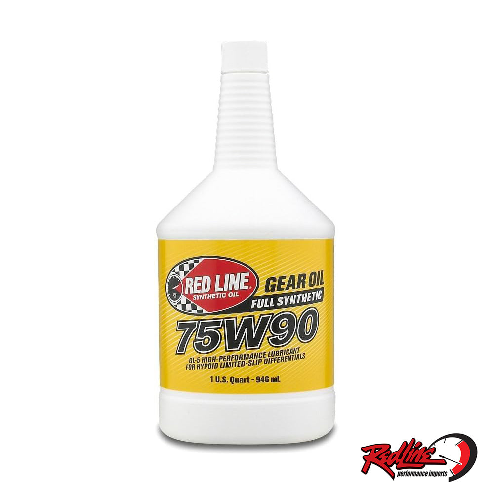 RED LINE 75W90 GL-5 GEAR OIL - QUART