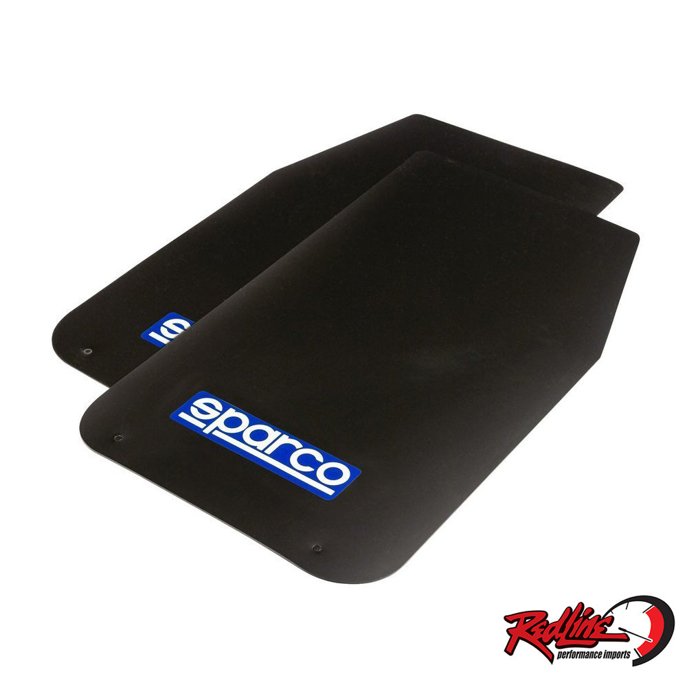 Sparco Competition Rally Style Mud Flaps - PAIR