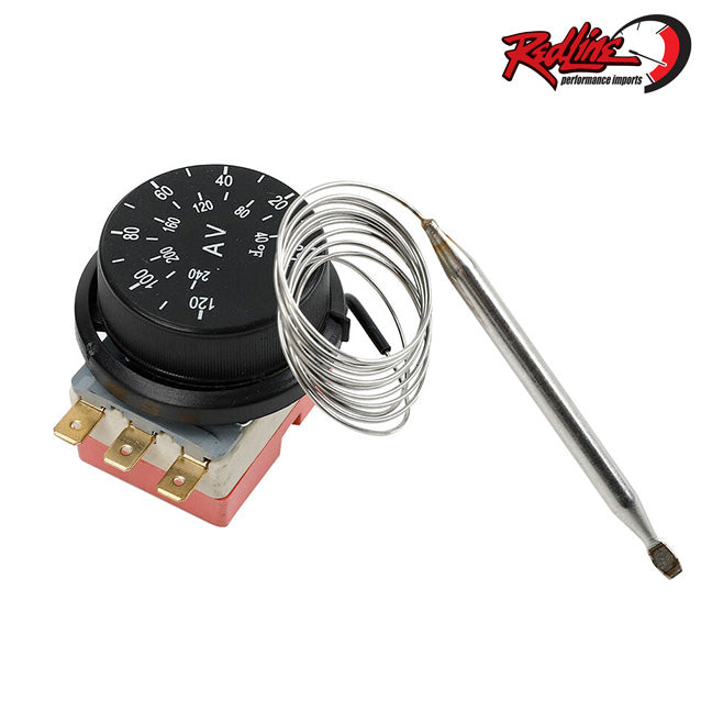 0-120 Degree Thermostat Fan Switch Kit with Probe