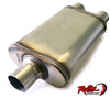 3" In to Twin 2.5" Outlet Muffler