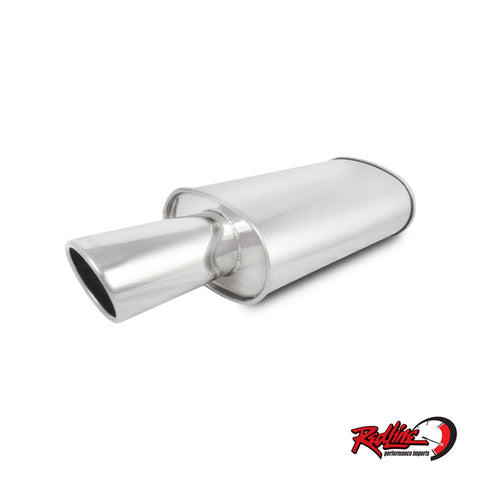 Vibrant STREETPOWER Oval Style Muffler 2.5