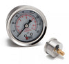 0-160psi Liquid Filled Fuel Pressure Gauge 1/8"NPT